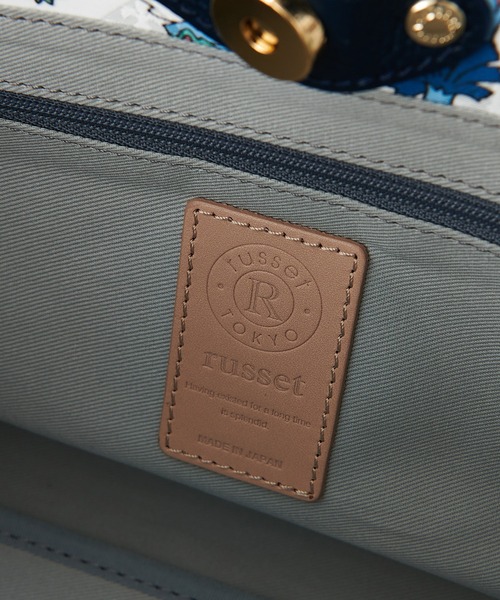 russet(ラシット)の「<SHOPPER>トートバッグS/Flower Series(CE-215)(ショルダーバッグ・レディース・ブルー・FREE)」の11枚目の写真