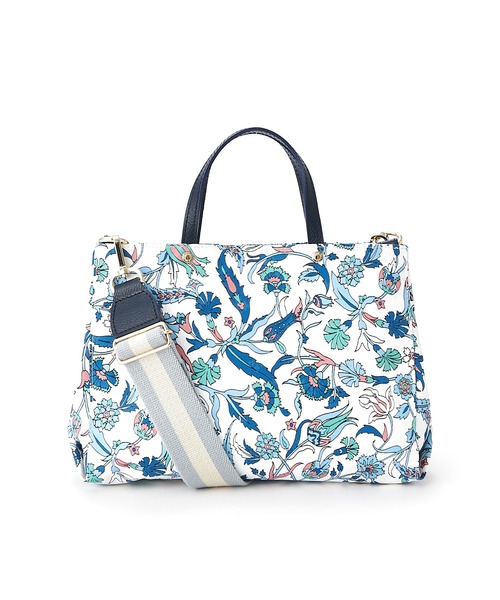 russet(ラシット)の「<SHOPPER>トートバッグS/Flower Series(CE-215)(ショルダーバッグ・レディース・ブルー・FREE)」の2枚目の写真
