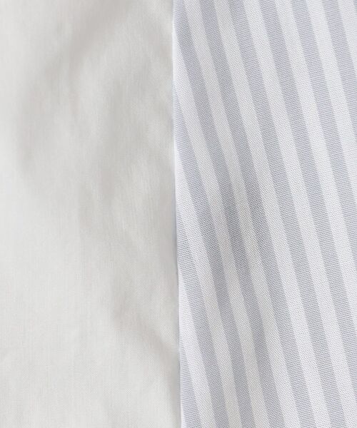 SHIPS(シップス)の「*〈手洗い可能〉ストレッチコンビネーションバルーンスリーブワンピース◆(ワンピース・レディース・ライトグレー/ブラック/ネイビー/オフホワイト/ダークグレー・SMALL/MEDIUM)」の10枚目の写真