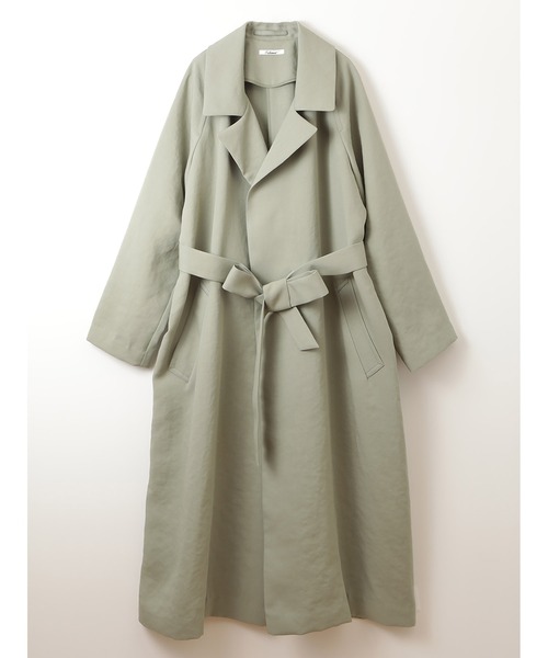 enchainement（アンシェヌマン）の「Belted Raglan Coat