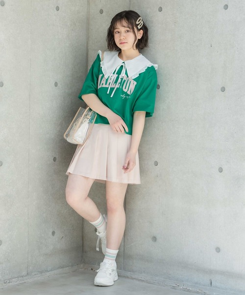 repipi armario(レピピ アルマリオ)の「セーラー襟フリルブラウス(シャツ/ブラウス・キッズ・グレー/ホワイト/ブラック系その他・SMALL/MEDIUM/LARGE)」の14枚目の写真