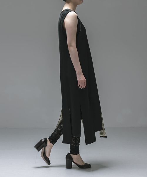 URBAN RESEARCH（アーバンリサーチ）の「ambiguous　Lace Long Leggings（レギンス/スパッツ・レディース・ブラック/ホワイト・FREE）」の8枚目の写真