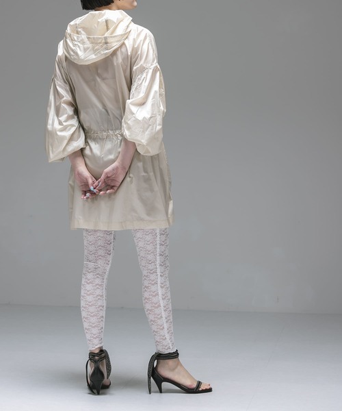 URBAN RESEARCH（アーバンリサーチ）の「ambiguous　Lace Long Leggings（レギンス/スパッツ・レディース・ブラック/ホワイト・FREE）」の20枚目の写真