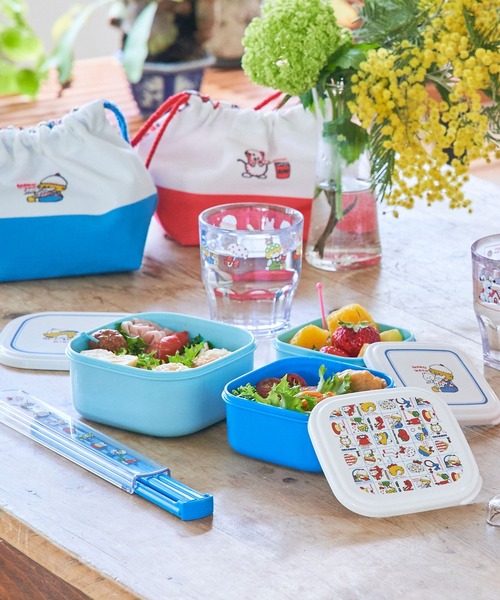 セール】〈シモジマ〉シール容器 ランチボックス タッパー 3個セット