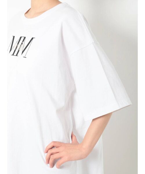 MURUA（ムルーア）の「MIROIR Tシャツ（Tシャツ/カットソー・レディース・ホワイト/その他1・FREE）」の18枚目の写真