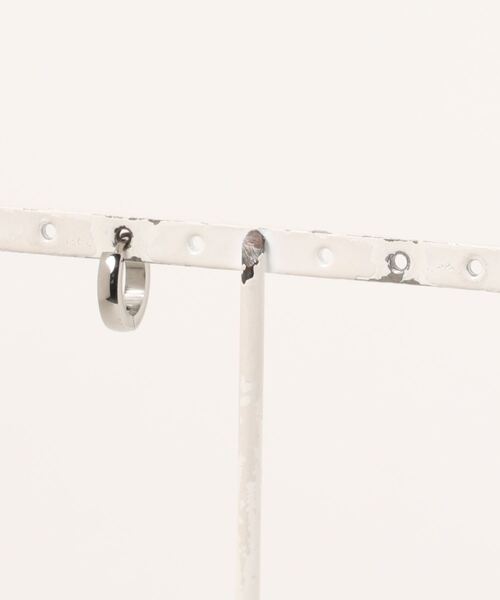 ieLS（イエルズ）の「金属アレルギー対応「ieLS」ステンレス Stainless Steel デザインフープピアス（ピアス（片耳用）・メンズ・その他4/その他2/その他1/その他3・ONE SIZE）」の9枚目の写真