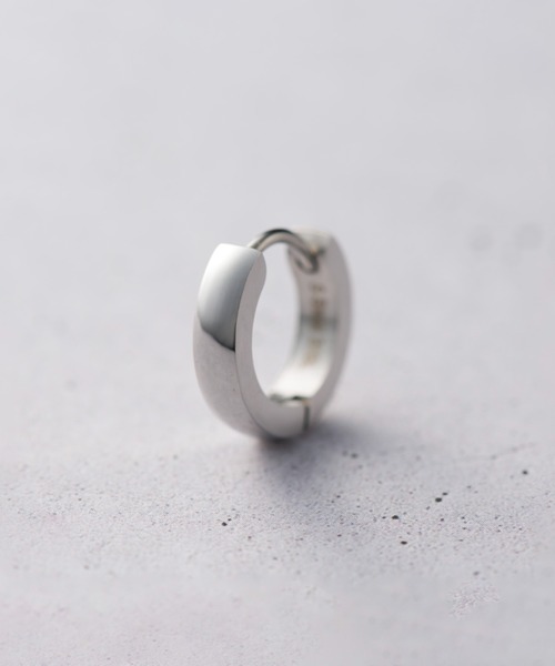 ieLS（イエルズ）の「金属アレルギー対応「ieLS」ステンレス Stainless Steel デザインフープピアス（ピアス（片耳用）・メンズ・その他4/その他2/その他1/その他3・ONE SIZE）」の3枚目の写真