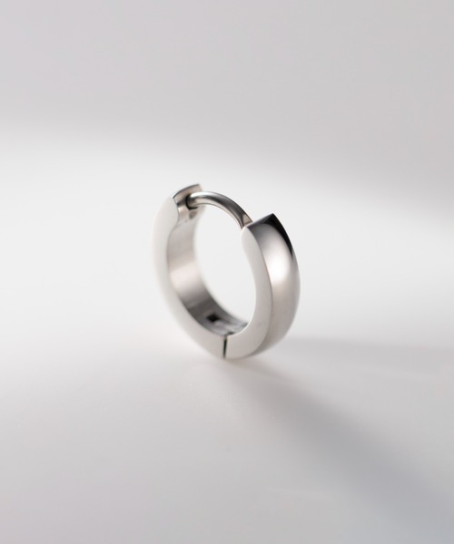 ieLS（イエルズ）の「金属アレルギー対応「ieLS」ステンレス Stainless Steel デザインフープピアス（ピアス（片耳用）・メンズ・その他4/その他2/その他1/その他3・ONE SIZE）」の8枚目の写真
