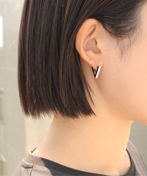 ieLS（イエルズ）の「金属アレルギー対応「ieLS」ステンレス Stainless Steel デザインフープピアス（ピアス（片耳用）・メンズ・その他4/その他2/その他1/その他3・ONE SIZE）」の12枚目の写真