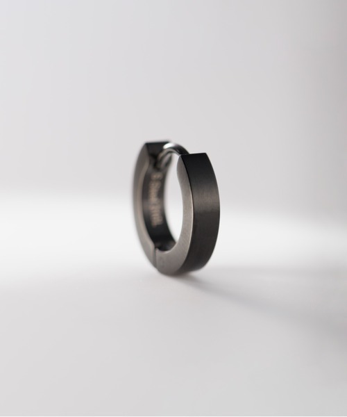 ieLS（イエルズ）の「金属アレルギー対応「ieLS」ステンレス Stainless Steel デザインフープピアス（ピアス（片耳用）・メンズ・その他4/その他2/その他1/その他3・ONE SIZE）」の13枚目の写真