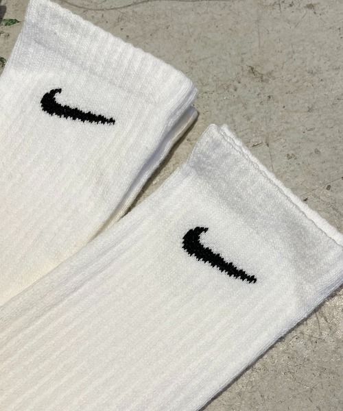 NIKE（ナイキ）の「【NIKE/ナイキ】メンズソックス3足セット/クルー丈クッション厚手ソックス（ソックス/靴下・メンズ・ホワイト/ブラック/その他・25-27）」の8枚目の写真
