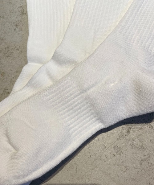 NIKE（ナイキ）の「【NIKE/ナイキ】メンズソックス3足セット/クルー丈クッション厚手ソックス（ソックス/靴下・メンズ・ホワイト/ブラック/その他・25-27）」の5枚目の写真