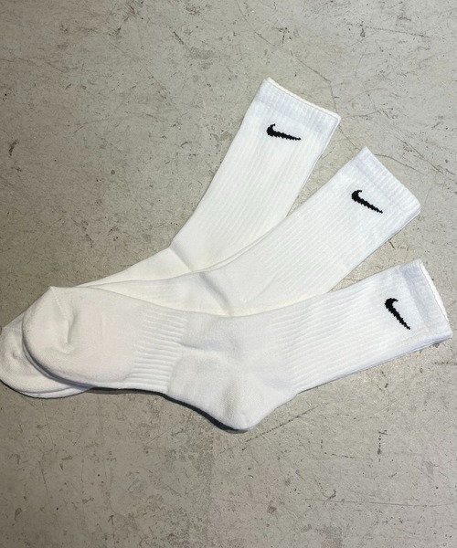 NIKE（ナイキ）の「【NIKE/ナイキ】メンズソックス3足セット/クルー丈クッションソックス（ソックス/靴下・メンズ・ホワイト/ブラック/その他・25-27）」の13枚目の写真