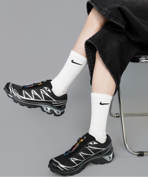 NIKE（ナイキ）の「【NIKE/ナイキ】メンズソックス3足セット/クルー丈クッションソックス（ソックス/靴下・メンズ・ホワイト/ブラック/その他・25-27）」の12枚目の写真