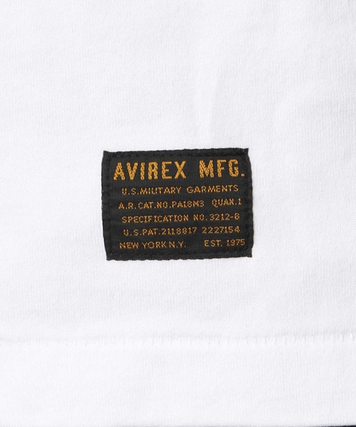 AVIREX（アヴィレックス）の「【AVIREX×WILD THINGS】キャンプ ポケット Tシャツ/CAMP POCKET T-SHIRT（Tシャツ/カットソー・メンズ・ホワイト/ブラック・MEDIUM/LARGE）」の11枚目の写真