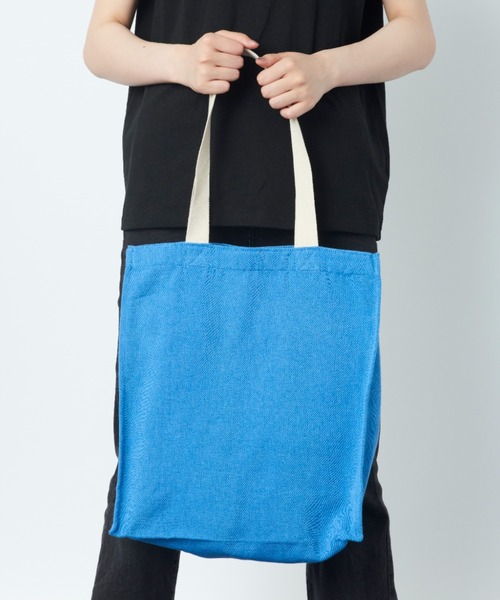 セール】【SETUP7】シャンブリックキャンバスボックストート マチあり