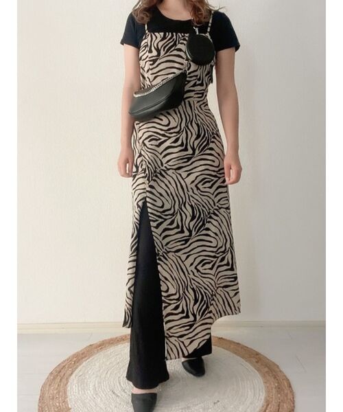 EVRIS（エヴリス）の「BASICシンプルショートTEE（Tシャツ/カットソー・レディース・ホワイト/グリーン/パープル/ブラック・FREE）」の9枚目の写真