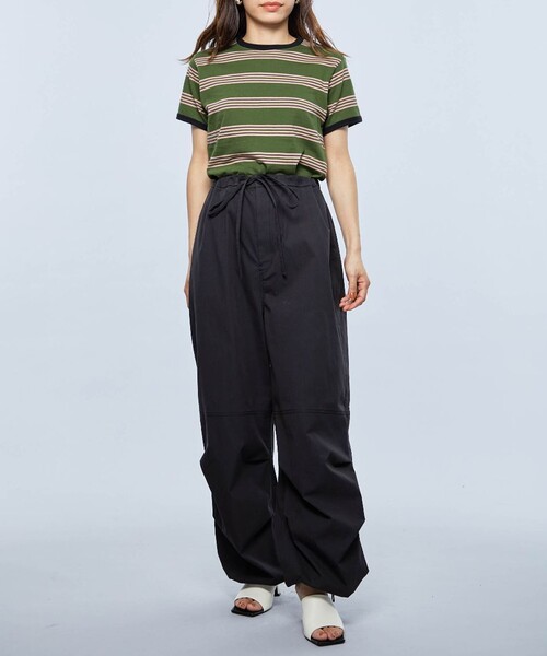 MATURED（マチュアード）の「【MATURED/マチュアード】パラシュートパンツ（その他パンツ・レディース・ホワイト/ブラック・1/2）」の22枚目の写真