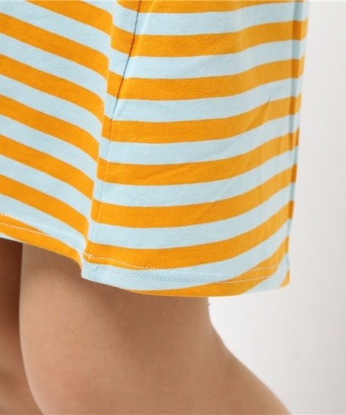 marimekko（マリメッコ）の「marimekko / tiiaボーダーワンピース（ワンピース・レディース・オレンジ/イエロー・X-SMALL）」の13枚目の写真