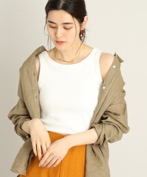 THE SHOP TK  | ベーシックリブタンク(タンクトップ)