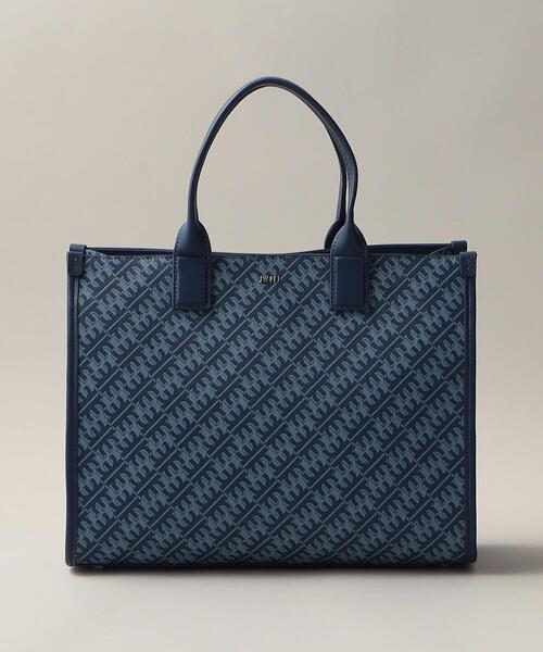 JW PEI(ジェイダブリューペイ)の「<JW PEI>FEI MediumTote(トートバッグ・レディース・ネイビー/ブラウン・FREE)」の4枚目の写真