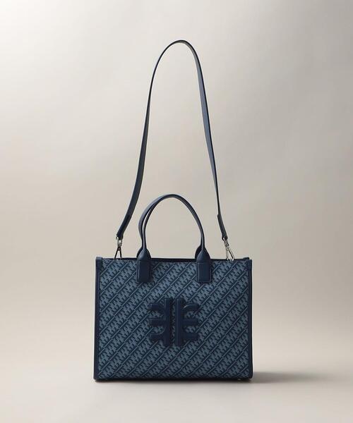 JW PEI(ジェイダブリューペイ)の「<JW PEI>FEI MediumTote(トートバッグ・レディース・ネイビー/ブラウン・FREE)」の12枚目の写真