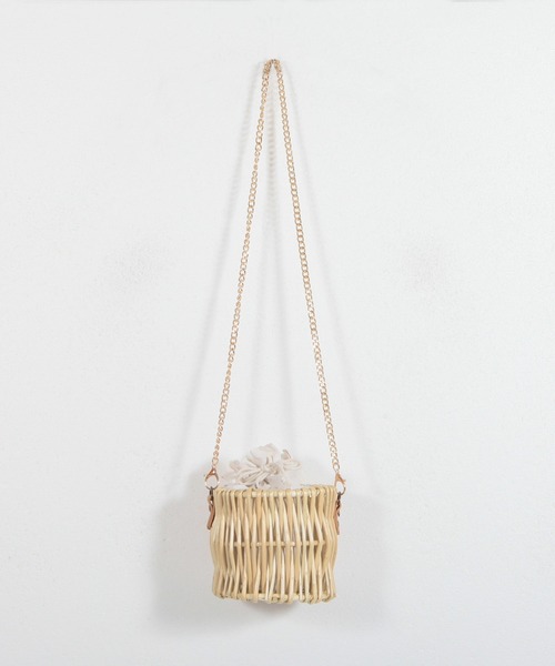 Julia Boutique(ジュリアブティック)の「パール付きかごバッグ/22174(かごバッグ・レディース・ベージュ・ONE)」の18枚目の写真