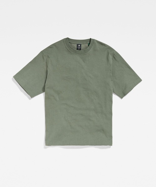 G-STAR(ジースター)の「UTILITY MIX BOXY T-SHIRT/バックプリント/ロゴT/オーバーサイズ(Tシャツ/カットソー・メンズ・ライトグレー/ダークブラック/ライトグリーン・SMALL/MEDIUM/LARGE/X-SMALL/X-LARGE)」の21枚目の写真