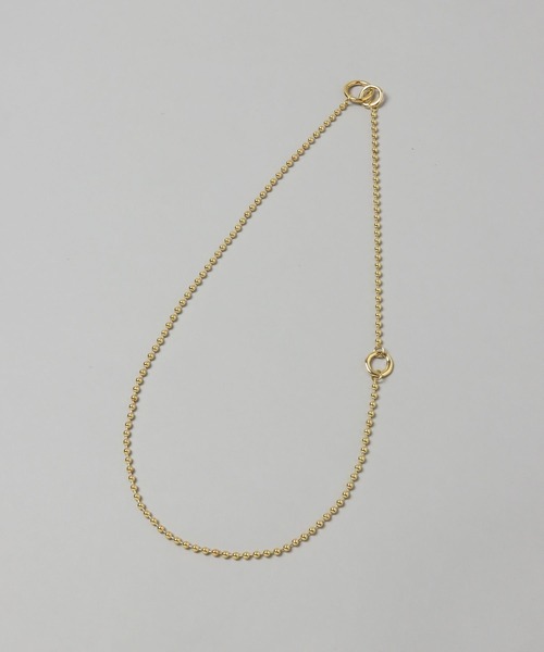 HARE（ハレ）の「マルチWAYボールチェーンネックレス(HARE)（ネックレス・レディース・シルバー/ゴールド・FREE）」の11枚目の写真