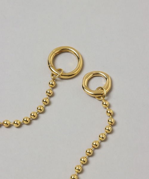 HARE（ハレ）の「マルチWAYボールチェーンネックレス(HARE)（ネックレス・レディース・シルバー/ゴールド・FREE）」の4枚目の写真