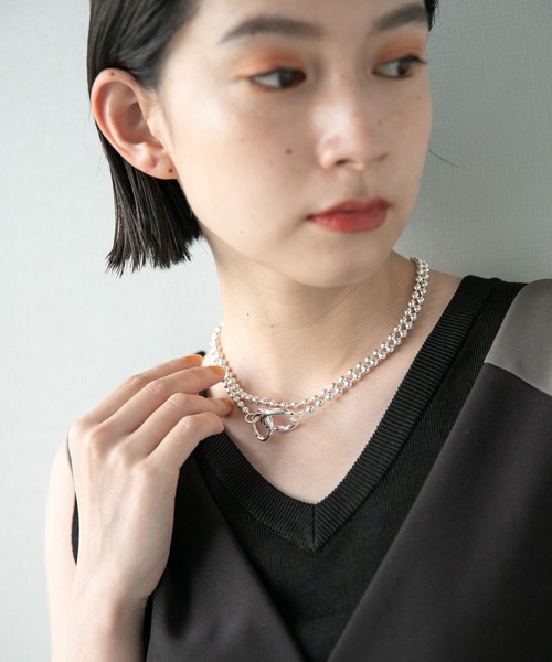 HARE（ハレ）の「マルチWAYボールチェーンネックレス(HARE)（ネックレス・レディース・シルバー/ゴールド・FREE）」の16枚目の写真