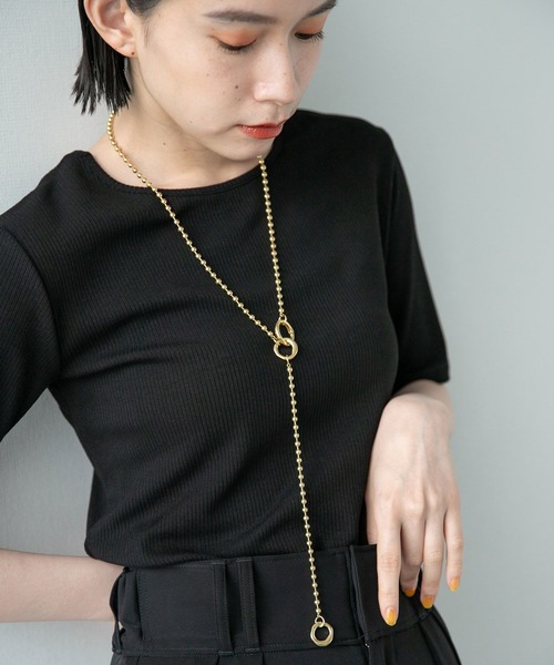 HARE（ハレ）の「マルチWAYボールチェーンネックレス(HARE)（ネックレス・レディース・シルバー/ゴールド・FREE）」の20枚目の写真