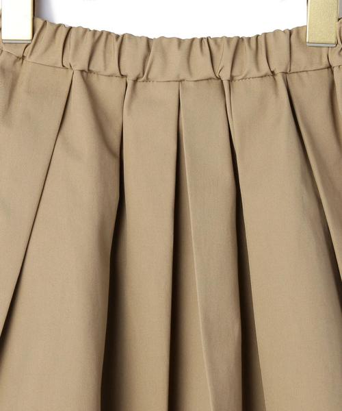 green label relaxing（グリーンレーベルリラクシング）の「【KIDS】ポイントファスナーボリュームスカート◆（スカート・キッズ・ブラック/ベージュ・95/105/135/125/115）」の4枚目の写真