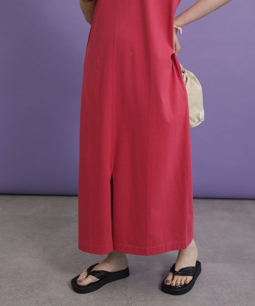 AMERICAN HOLIC(アメリカンホリック)の「スキッパーストレートワンピース(ワンピース・レディース・チャコールグレー/ピンク/ブルー・M/L)」の14枚目の写真