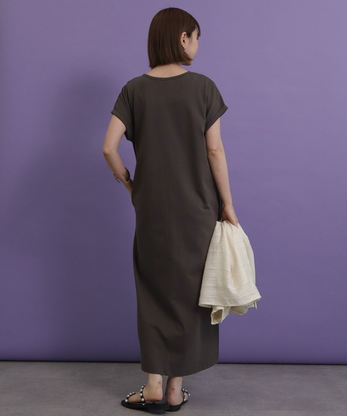 AMERICAN HOLIC(アメリカンホリック)の「スキッパーストレートワンピース(ワンピース・レディース・チャコールグレー/ピンク/ブルー・M/L)」の10枚目の写真