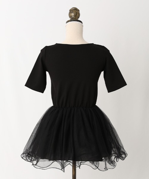 JENNE(ジェンヌ)の「ボリュームチュールカットソー(Tシャツ/カットソー・レディース・ホワイト/ブラック・SMALL/MEDIUM/LARGE/X-LARGE)」の8枚目の写真