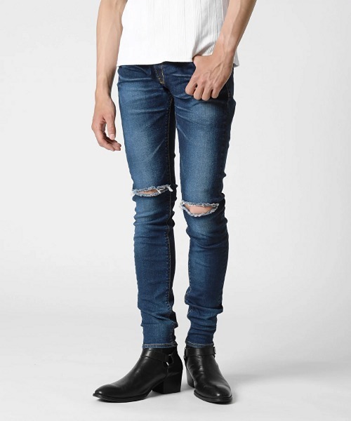 VANQUISH（ヴァンキッシュ）の「＜GENIUS＞Washing Knee crush stretch 