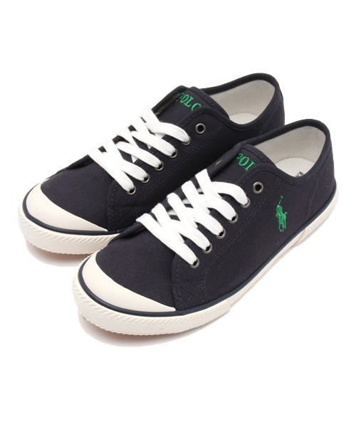 styles(スタイルス)の「ジュニア ウィメンズ ポロ ラルフローレン チャズ POLO CHAZ(スニーカー・レディース・ホワイト/ネイビー/ピンク・23cm/24.5cm/24cm/23.5cm/25cm)」の3枚目の写真