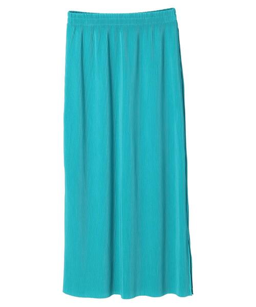 Green　Parks（グリーンパークス）の「・novem9 プリーツナロースカート（スカート・レディース・アイボリー/ブラック/ピンク/グリーン・FREE）」の18枚目の写真