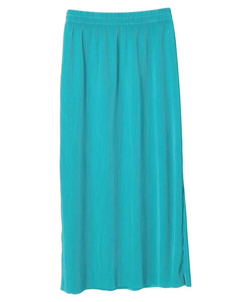 Green　Parks（グリーンパークス）の「・novem9 プリーツナロースカート（スカート・レディース・アイボリー/ブラック/ピンク/グリーン・FREE）」の22枚目の写真