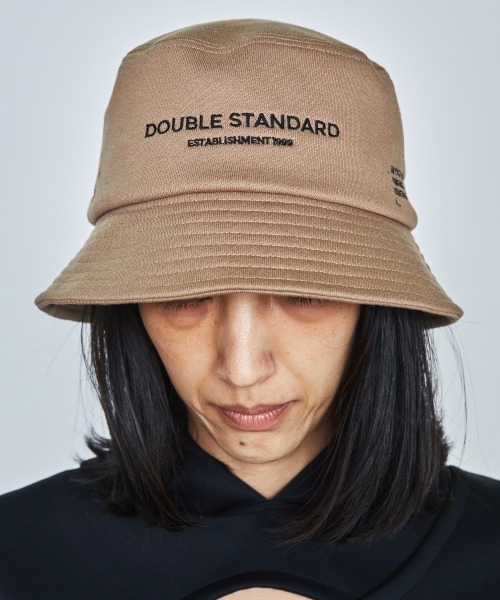 DOUBLE STANDARD CLOTHING（ダブルスタンダードクロージング）の「メジャー裏毛ハット（ハット・レディース・チャコール/キャメル・FREE）」の12枚目の写真