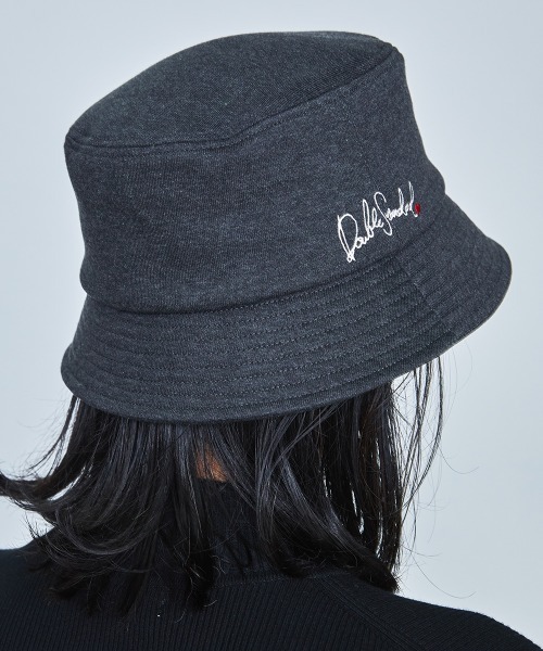 DOUBLE STANDARD CLOTHING（ダブルスタンダードクロージング）の「メジャー裏毛ハット（ハット・レディース・チャコール/キャメル・FREE）」の19枚目の写真