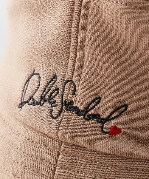 DOUBLE STANDARD CLOTHING（ダブルスタンダードクロージング）の「メジャー裏毛ハット（ハット・レディース・チャコール/キャメル・FREE）」の7枚目の写真