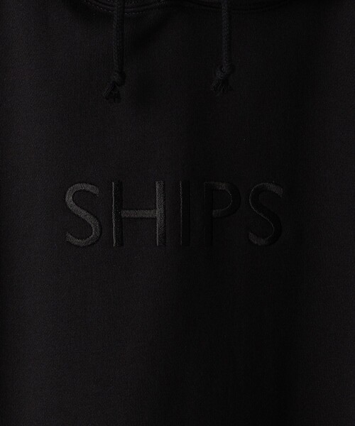 SHIPS(シップス)の「*SHIPS: 刺繍 SHIPS ロゴ ユニセックス スウェット パーカー 22FW(パーカー・メンズ・ブラック/オリーブ/ライトブルー・SMALL/MEDIUM/LARGE/X-LARGE)」の14枚目の写真