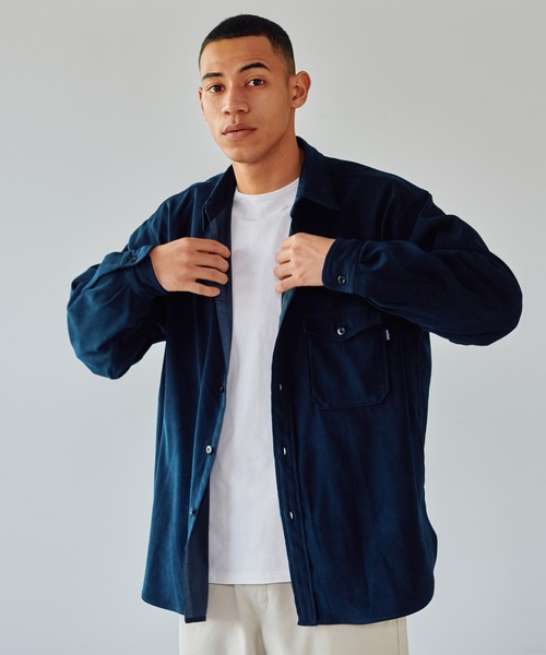 ORCIVAL（オーシバル）の「ORCIVAL | サテンムースCPOシャツ MEN