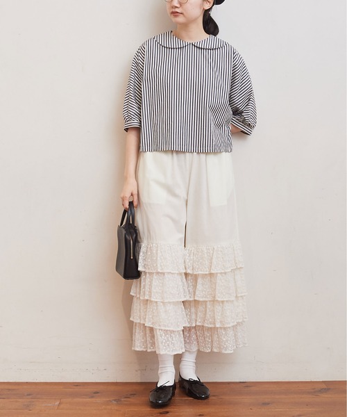 fig London tulle PT クロ Ｆ fig London（フィグロンドン）の「○tulle PT（その他パンツ