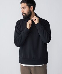 【SHIPS別注】THYARD: SOLOTEX(R) ハーフジップ スウェット