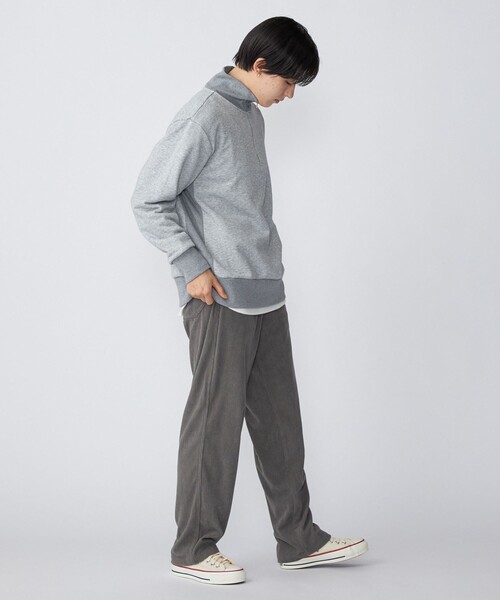 SHIPS(シップス)の「【SHIPS別注】THYARD: SOLOTEX(R) ハーフジップ スウェット(スウェット・メンズ・ブラック/グレー/ネイビー・SMALL/MEDIUM/LARGE/X-LARGE)」の15枚目の写真