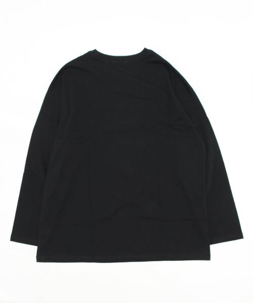 ARCHIVER(アーカイバ)の「【Bz】グアダルーペマリアプリントユニセックスBIGロンT(RZ)(Tシャツ/カットソー・レディース・ブラック/オフホワイト/スミクロ・FREE)」の4枚目の写真