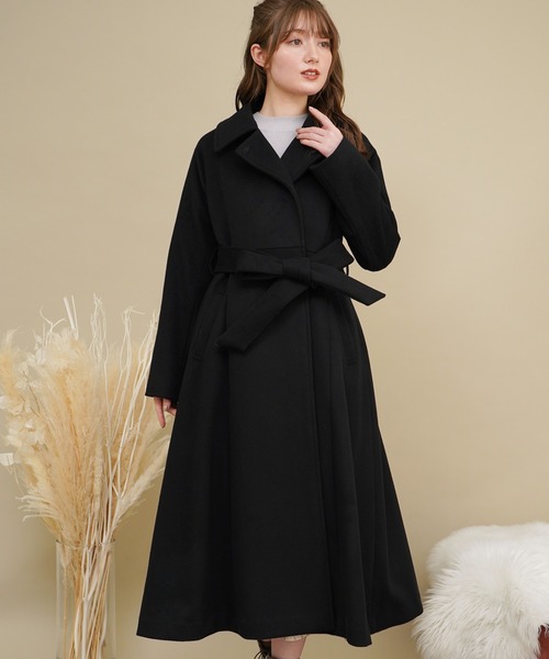 NOELA（ノエラ）の「ステンカラーフレアコート（ステンカラーコート
